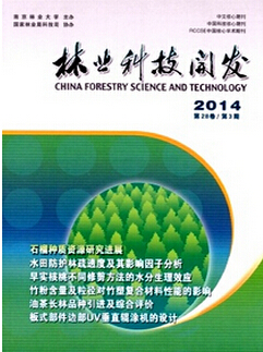 林业科技开发编辑部征稿范围