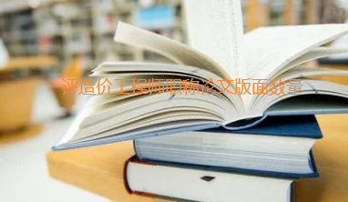 造价工程师论文版面要求