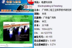 电镀综述发那个期刊好一些