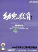 幼儿教育的核心杂志有哪些?