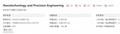 纳米技术与精密工程是EI检索吗