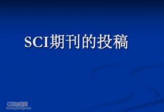 sci期刊投前做什么比较好