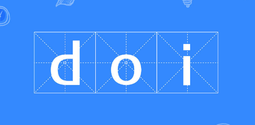 论文doi包含哪些信息