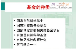 基金项目论文