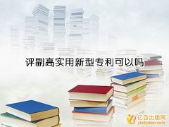 评副高实用新型专利可以吗